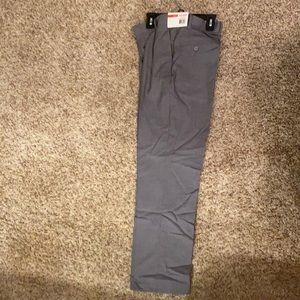 NWT Boys Izod slim grey dress pants